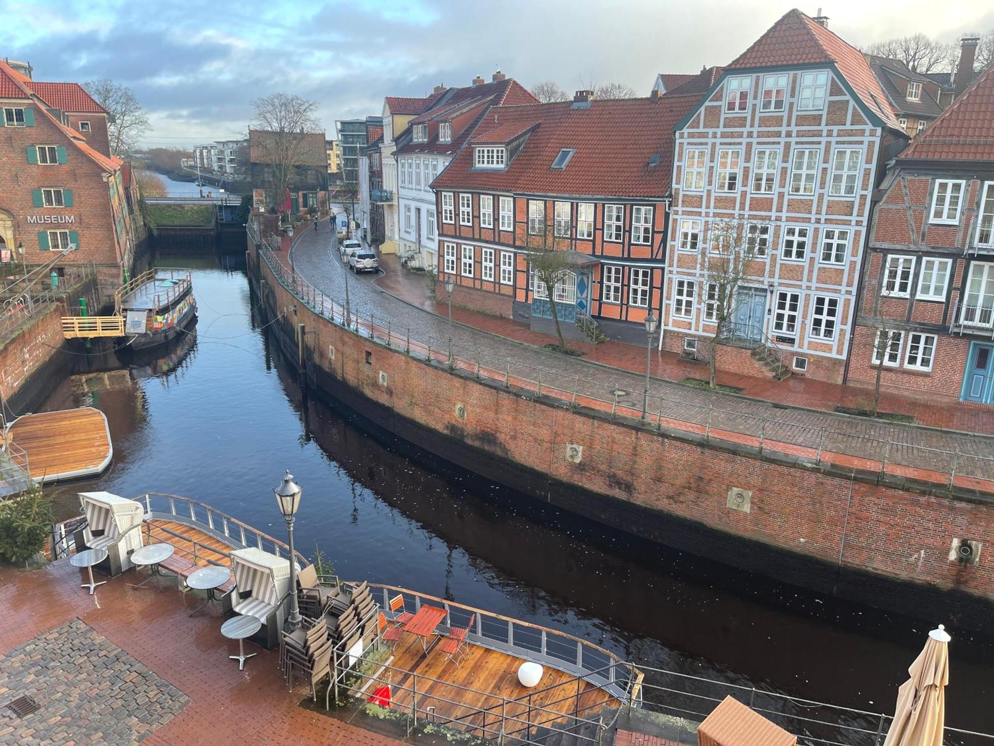 Zeitapartments Am Fischmarkt شتاده المظهر الخارجي الصورة