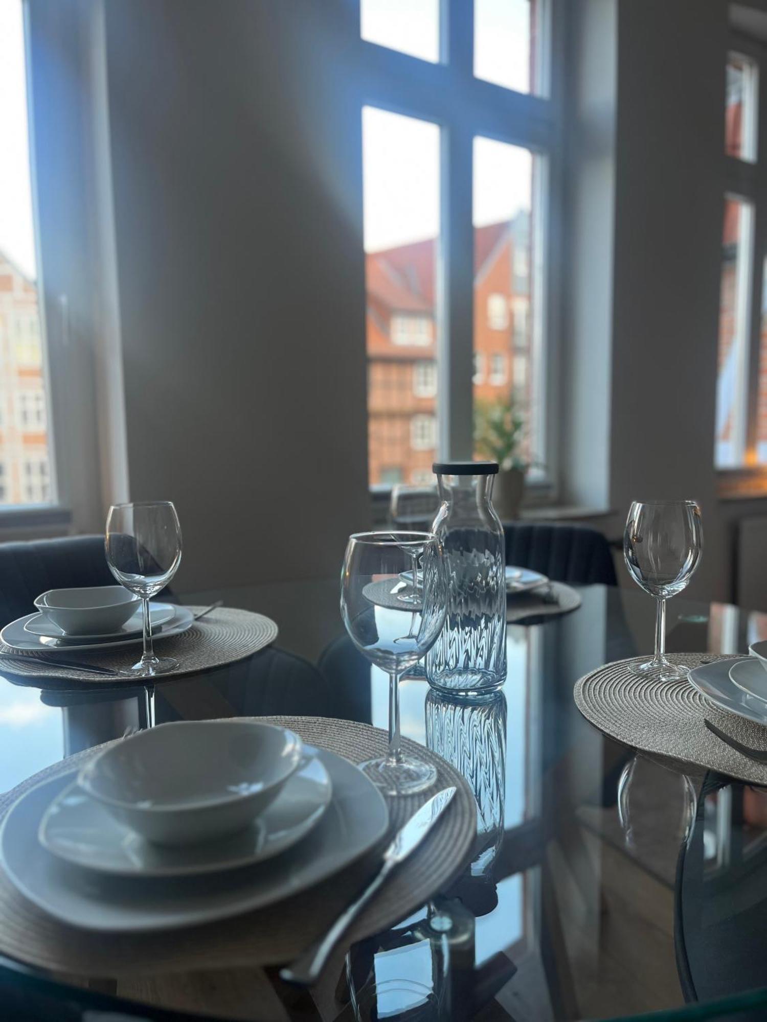 Zeitapartments Am Fischmarkt شتاده المظهر الخارجي الصورة